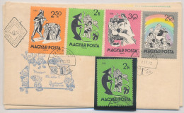 1959. Fairy Tale (I.) - Misprint On FDC - Plaatfouten En Curiosa