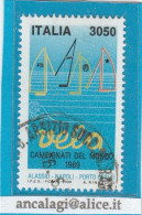 USATI ITALIA 1989 - Ref.0587 "CAMPIONATI DI VELA" 1 Val. - 1981-90: Usati