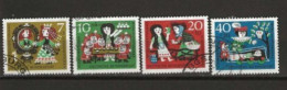 RFA N° YT  257 à 260  Oblitérés  Conte   1962 - Used Stamps