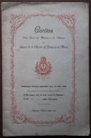 CARITAS - PETITE REVUE DES MISSIONS ET DES OEUVRES DES SOEURS DE LA CHARITE DE JESUS ET DE MARIE  ZIE BESCHRIJF EN AFBEE - Melle