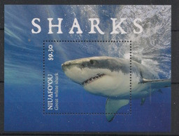 NIUAFO'OU - 2019 - Bloc Feuillet BF N°YT. 81 - Requins / Sharks - Neuf Luxe ** / MNH / Postfrisch - Otros & Sin Clasificación