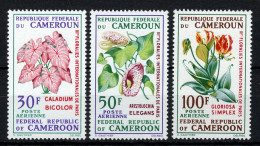 Cameroun - YV PA 130 à 132 N** MNH Luxe , Fleurs - Cameroun (1960-...)