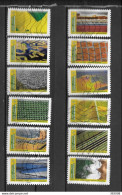 2021 - 259 - 1942 à 1953 - Mosaique De Paysages - Oblitérés