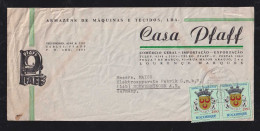Portugal MOCAMBIQUE 1961 Advertising PFAFF Airmail Cover LOURENCO MARQUES X SCHWENNINGEN Germany - Mozambique