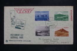 JAPON - Enveloppe FDC En 1962 Pour La France Avec Compléments Au Verso - L 151743 - FDC