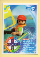 Carte Playmobil N° 42 / Voile / Antoine / Le Monde Du Sport / Carrefour Market - Otros & Sin Clasificación