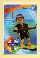 Carte Playmobil N° 48 / Kitesurf / Liam / Le Monde Du Sport / Carrefour Market - Autres & Non Classés