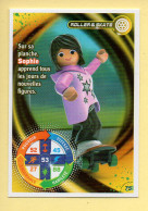 Carte Playmobil N° 75 / Roller Et Skate / Sophie / Le Monde Du Sport / Carrefour Market - Otros & Sin Clasificación