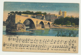 AVIGNON - Le Pont Saint-Bénézel - Chanson - Partitions - Musica E Musicisti