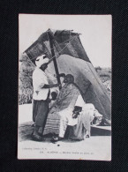 Carte Postale - Algérie - Barbier Arabe En Plein Air - Collection Idéale, P.S. - Métiers