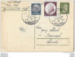 58 - 33 - Entier Postal Avec Oblit Spéciale 1941 Vienne - 2. Weltkrieg