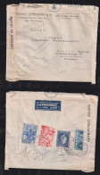 Greece 1940 Douple Censor Airmail Cover PIRAEUS X BERLIN Germany - Covers & Documents