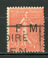 FRANCE -  TYPE SEMEUSE - N° Yvert  6 OBLI - Military Postage Stamps