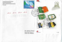 Portugal 2007 , Portuguese Flag, Flag Of The Presidency, Flag Of The Assembly, Flag Of The Azores, Flag Of Madeira - Enveloppes