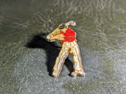 H Pins Golf Golfeur Lapel Enamel Hat Pin Golfer Swing Vintage Badge Club Golfing Pin's - Golf