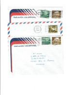 ISRAEL ARAD TEL-AVIV Et NAZARETH -5 Plis Avec Flammes L.O.(Vers 1975 Et Aujourd'hui)   1005 - Storia Postale