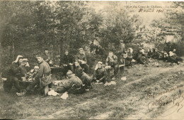 CPA - CAMP DE CHALONS - LA SOUPE - Camp De Châlons - Mourmelon