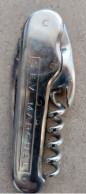 COUTEAU Et Tire Bouchons Ancien  Marque PRADEL Sur Lame   Pub  "S E V MARCHAL"         BR01 - Knives