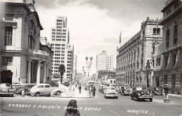 CIUDAD DE MÉXICO - Correos Y Palacio De Bellas Artes - FOTO POSTAL - Ed. Descono - Mexico