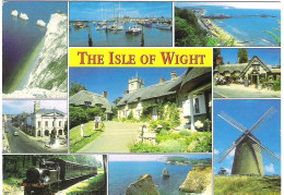 SCENES FROM THE ISLE OF WIGHT, ENGLAND. USED POSTCARD M2 - Otros & Sin Clasificación