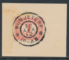 Grootrondstempel Wijnjeterp 1912 - Poststempels/ Marcofilie