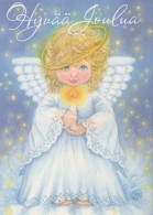 ANGEL CHRISTMAS Holidays Vintage Postcard CPSM #PAH616.GB - Anges