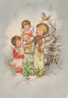 ENGEL Weihnachten Vintage Ansichtskarte Postkarte CPSM #PBP399.DE - Anges