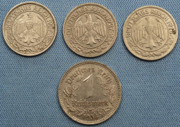 Germany / Deutschland • Lot  4x • See Details • Weimar + 3e Reich • Reichsmark / Allemagne / München • [24-612] - Other & Unclassified