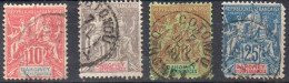Lot De 4 Timbres Du DAHOMEY - YT N° 2, 3, 4 Et 10 - Used Stamps