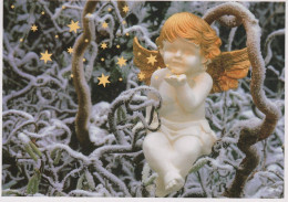 ENGEL WEIHNACHTSFERIEN Feiern & Feste Vintage Ansichtskarte Postkarte CPSM #PAJ057.DE - Anges