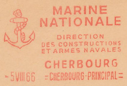 Meter Cut France 1966 Navy - Anchor - Militaria
