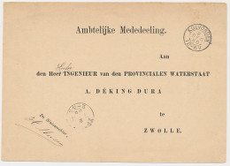 Kleinrondstempel Koevorden 1886 - Zonder Classificatie