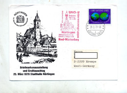 Lettre Cachet Geneve + Expo Nurtingen - Storia Postale