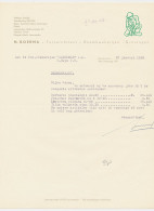 Brief Groningen 1959 - Kwekerij - Pays-Bas