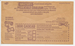 Postal Cheque Cover France Photographic Film - Fotografia