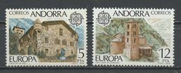 Andorre Espagnol - Andorra 1978 Y&T N°108 à 109 - Michel N°115 à116 *** - EUROPA - Nuevos