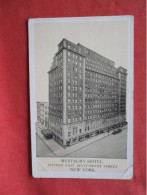 Westbury Hotel.   69 Th.  Street.  New York > New York City >      Ref 6378 - Manhattan