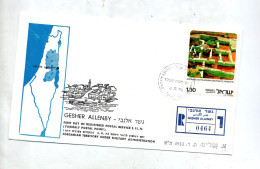 Lettre  Reommandee Gesher Sur Archeologie - Storia Postale