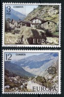 Andorre Espagnol - Andorra 1977 Y&T N°100 à 101 - Michel N°107 à 108 *** - EUROPA - Nuevos