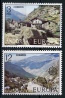 Andorre Espagnol - Andorra 1977 Y&T N°100 à 101 - Michel N°107 à 108 *** - EUROPA - Ongebruikt