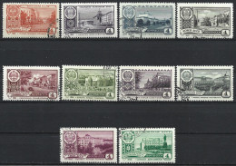 Russia 1961-2. Scott #2338-44C (U) Capitals, Soviet  Autonomous Republics  (Complete Set) - Used Stamps