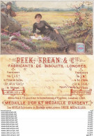 CHROMOS.  Biscuits. PEEK, FREAN & Cie.  Jeune Femme Lisant Et Le Chasseur.  ..T293 - Otros & Sin Clasificación