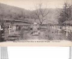 CPA (12)  Abbaye Cistercienne De Notre-Dame De Bonnecombe.  Le Cimetière. ..T608 - Kirchen U. Kathedralen