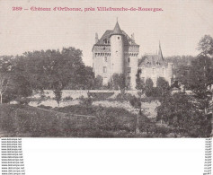 CPA (12) Château D' Orlhonac, Près De Villefranche De Rouergue...T604 - Châteaux