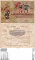 CHROMOS  AU BON MARCHE (Paris).  Le Pêcheur Sous La Pluie. ...T781 - Au Bon Marché