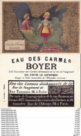 CHROMOS. Eau Des Carmes. BOYER.  Causerie Sentimentale . ...T764 - Other & Unclassified
