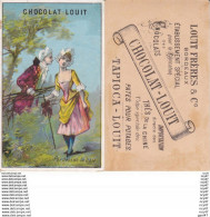 CHROMOS. Chocolat LOUIT (Bordeaux). Par Dessus La Haie. ..T074 - Louit