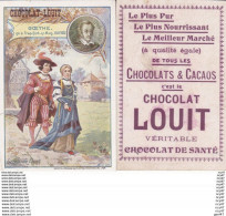 CHROMOS. Chocolat LOUIT (Bordeaux). Goethe, Scène De Faust. ..T076 - Louit