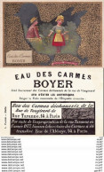 CHROMOS. Eau Des Carmes. BOYER.  Causerie Sentimentale . ...T764 - Other & Unclassified