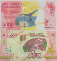 Madagascar 5000 Ariary 2017 P-102 UNC - Madagaskar